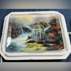 Bradford Exchange Nature's Retreats By Thomas Kinkade Hidden Arbor 1999